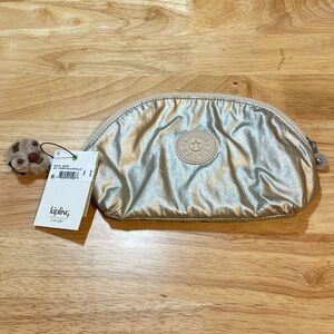 Kipling Metallic Cosmetic Bag